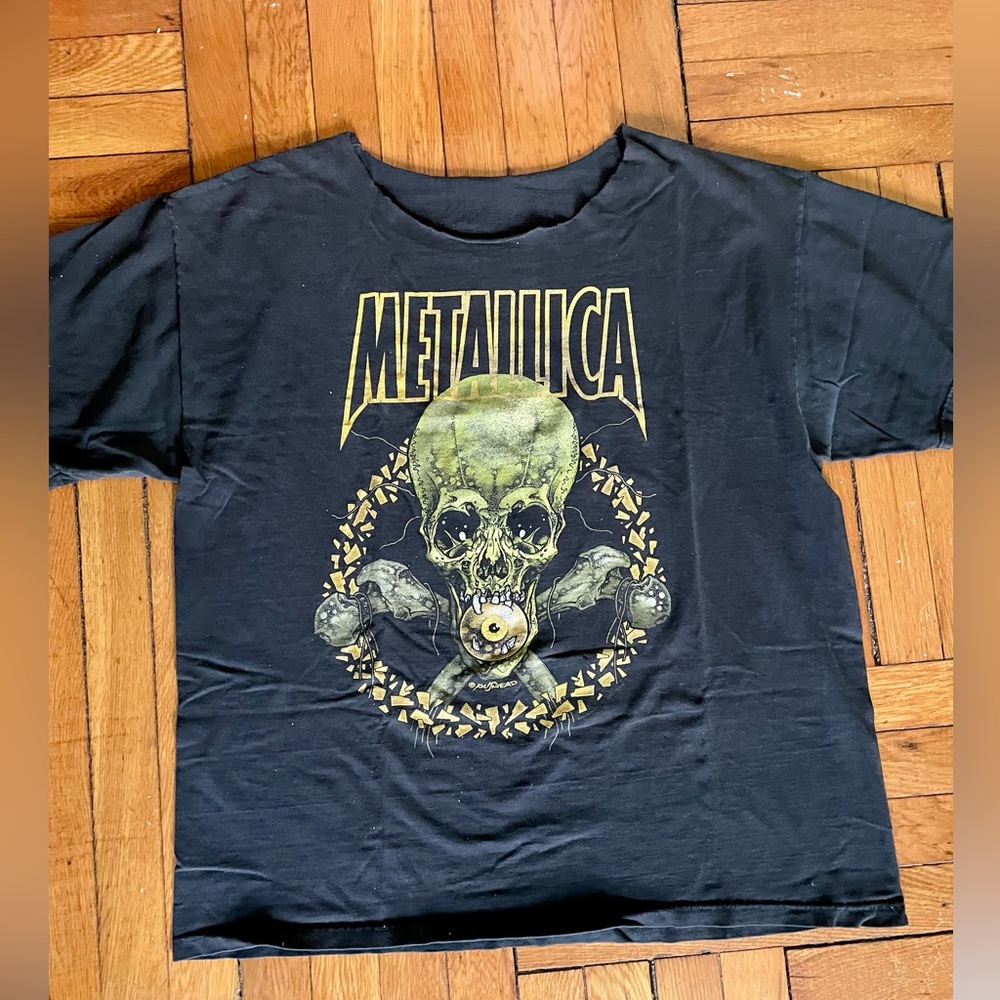 Vintage Metallica No Leaf Clover Shirt